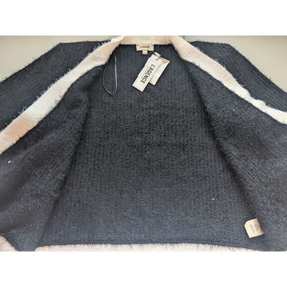 NWT L'AGENCE Georgia Contrast Cardigan Blazer Size XXL Black/White #3D513 - Picture 8 of 14